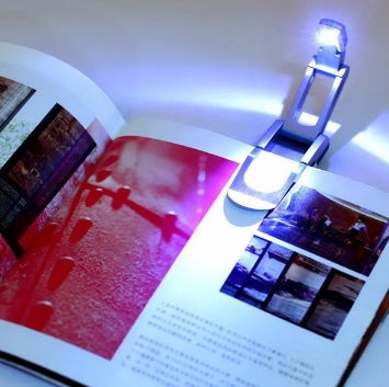 Portable Folding Book Light – Adjustable Reading Light with Clip, Compact & Durable