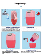 Beauty Ice Compress Silicone Ice Tray Face Lifting Roller