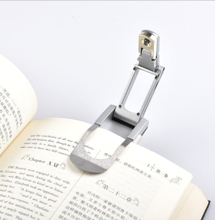 Portable Folding Book Light – Adjustable Reading Light with Clip, Compact & Durable
