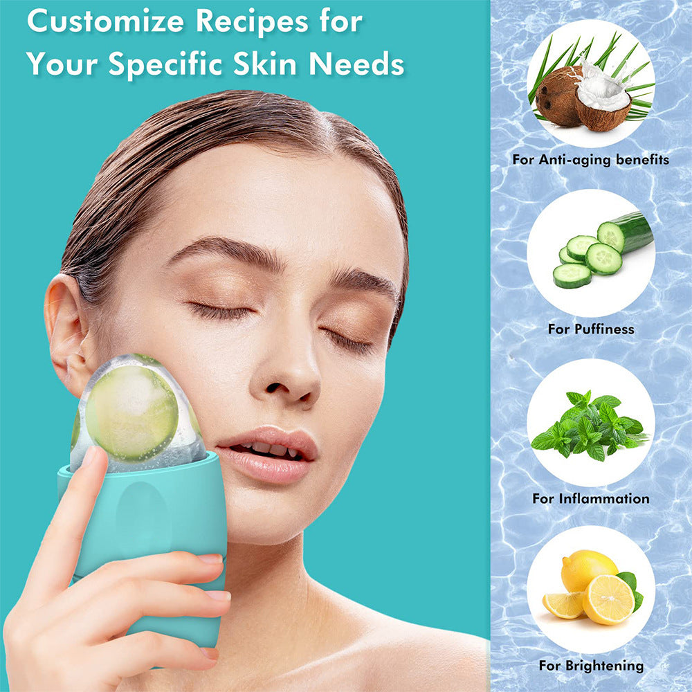 Silicon ice face roller