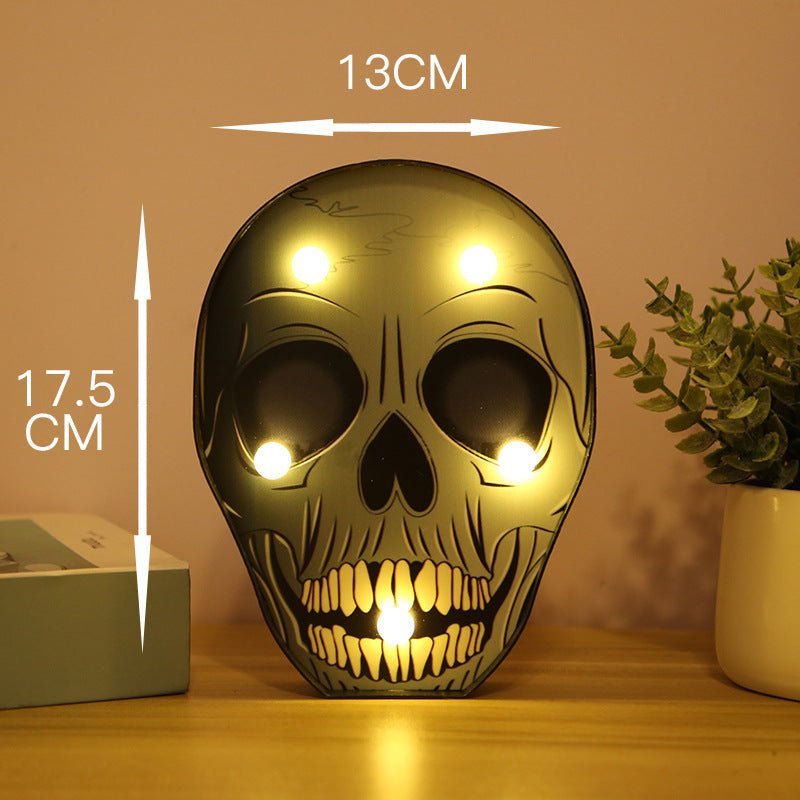 Halloween LED Decorative Lights – Pumpkin, Spider, Bat & Skull String Lights for Indoor & Outdoor Party Decoration - Shri Rama